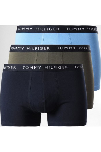 Tommy Hilfiger 3p Trunk UM0UM02203-0V2 Army Grn-Hydr Blue-Des Sky